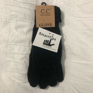 C.C Touchscreen Gloves Black